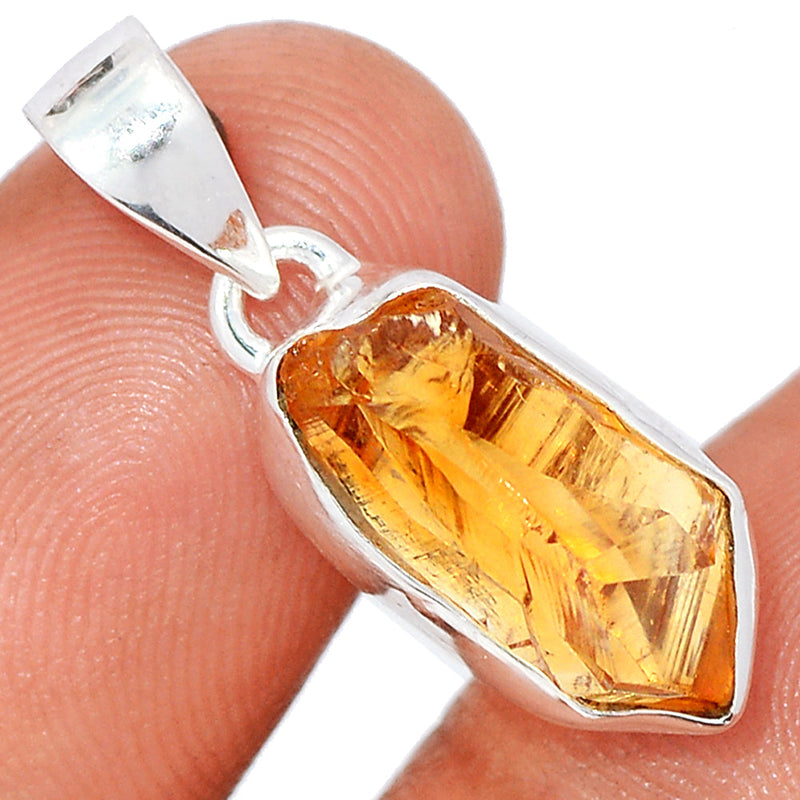 1" Citrine Rough Pendants - CTRP903
