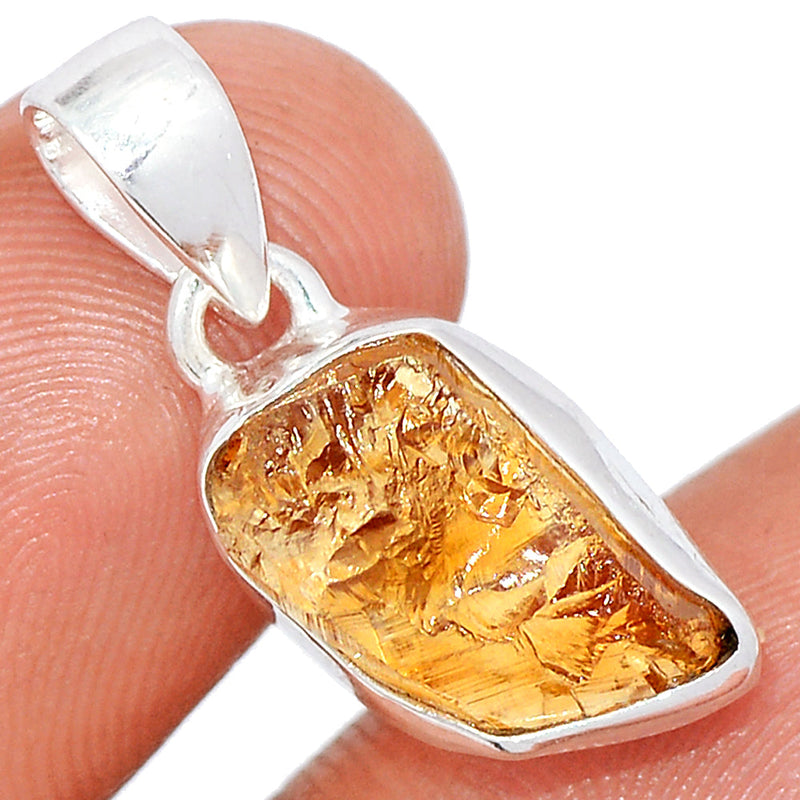 1" Citrine Rough Pendants - CTRP917