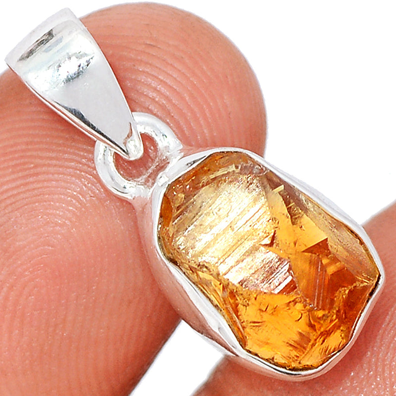 0.8" Citrine Rough Pendants - CTRP919