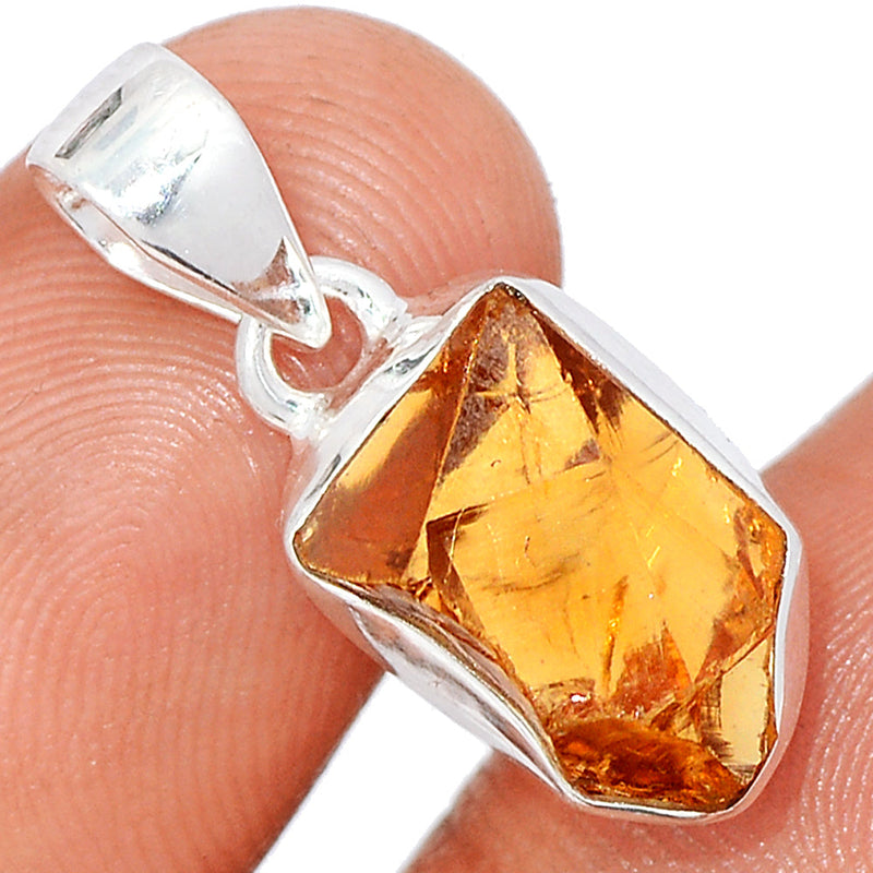 1" Citrine Rough Pendants - CTRP922