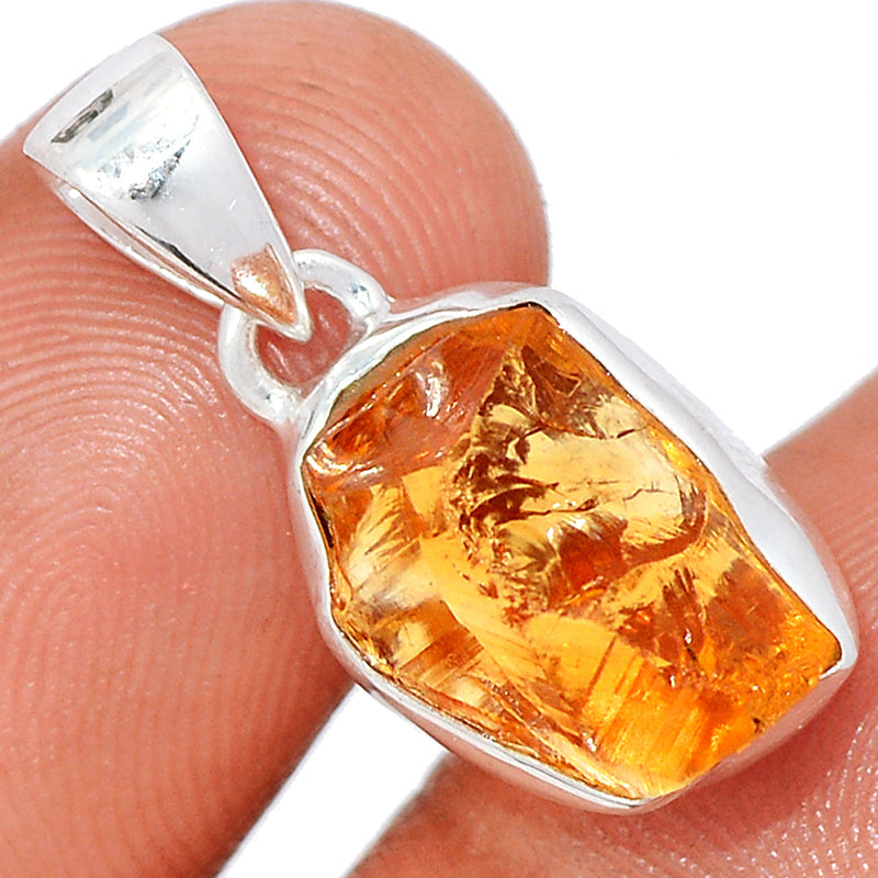 1" Citrine Rough Pendants - CTRP924