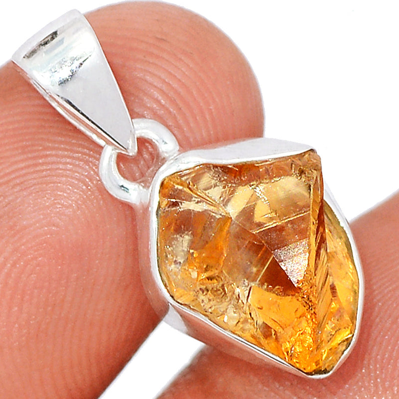 1" Citrine Rough Pendants - CTRP925