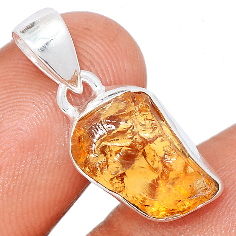 1" Citrine Rough Pendants - CTRP929