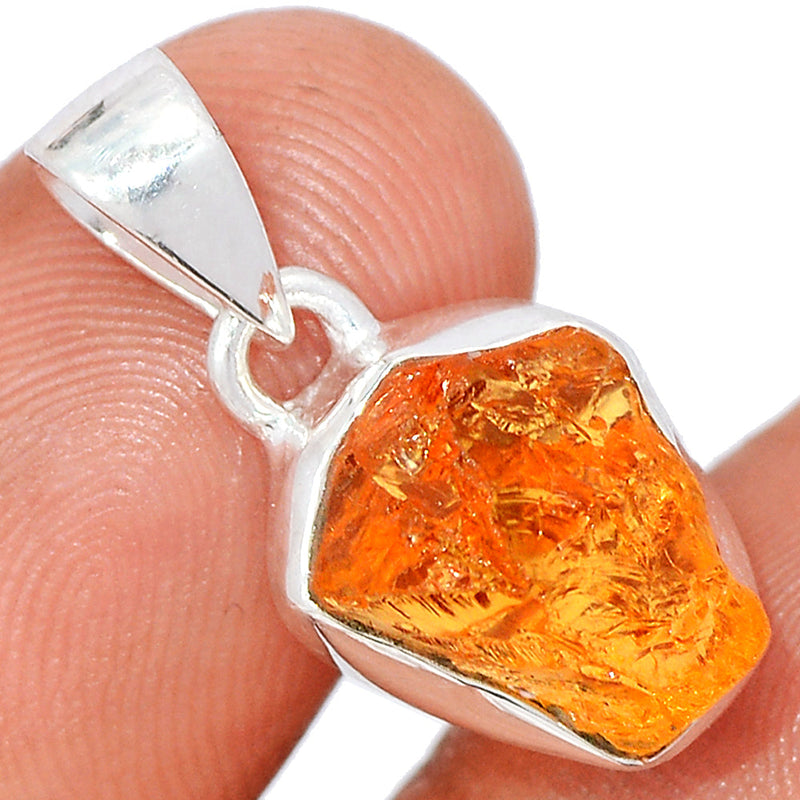1" Citrine Rough Pendants - CTRP931