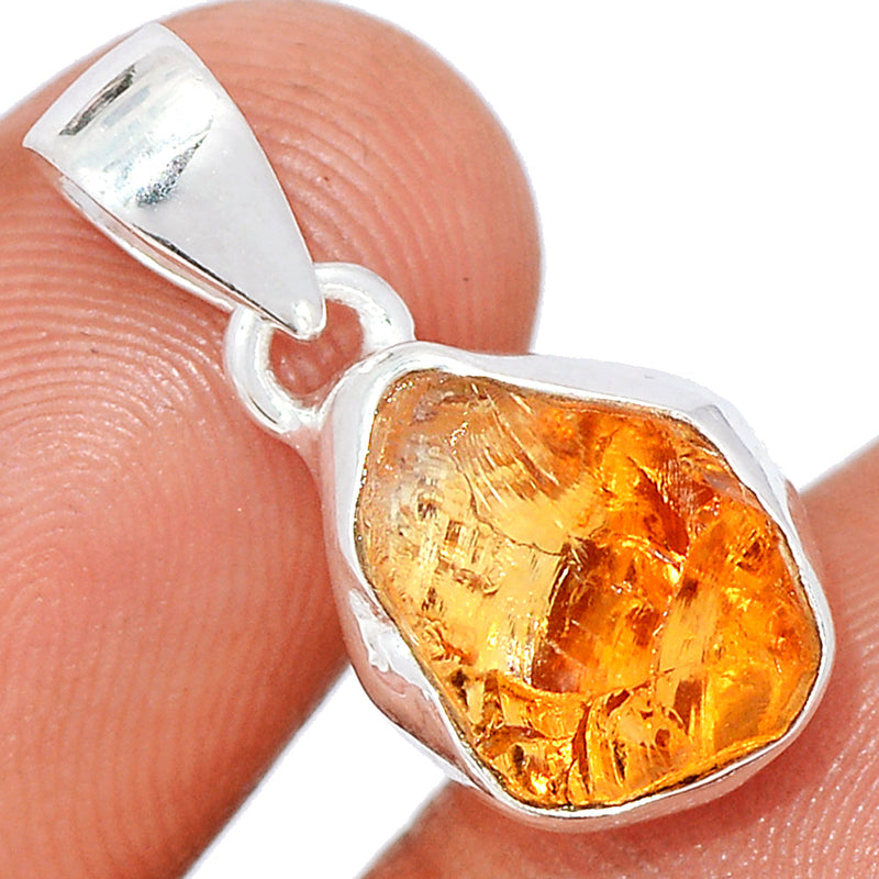 0.8" Citrine Rough Pendants - CTRP938