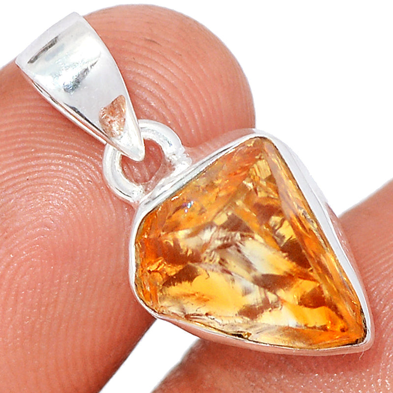 1" Citrine Rough Pendants - CTRP944