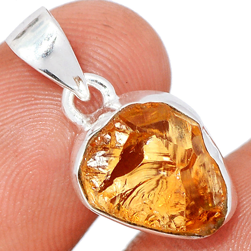 0.8" Citrine Rough Pendants - CTRP946