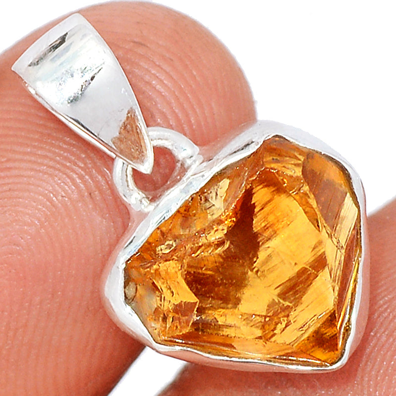 0.8" Citrine Rough Pendants - CTRP948