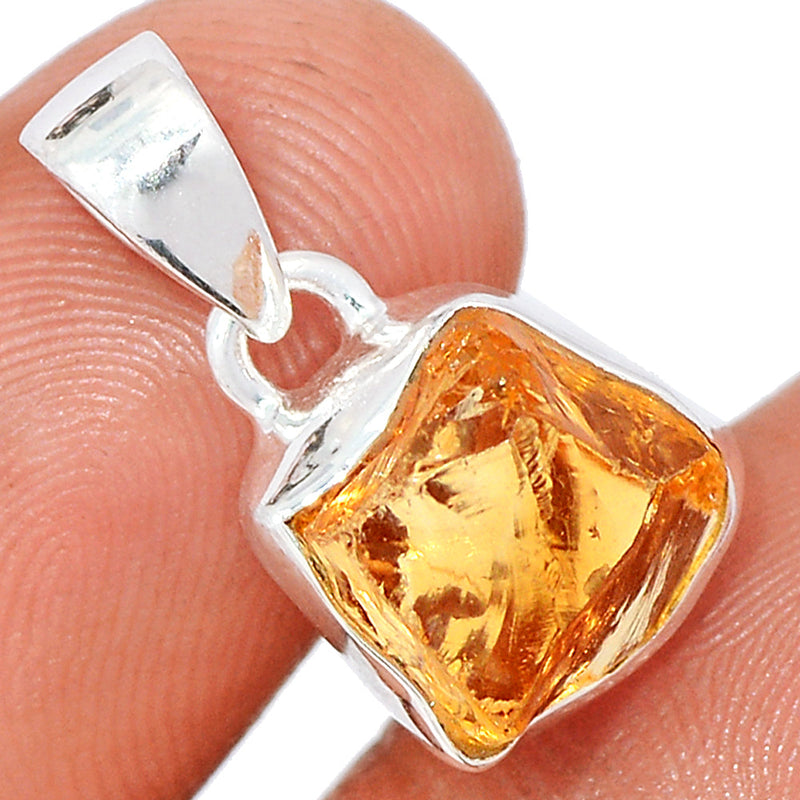 0.8" Citrine Rough Pendants - CTRP949