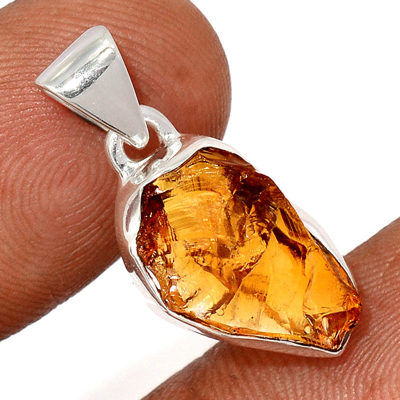 1.1" Citrine Rough Pendants - CTRP951
