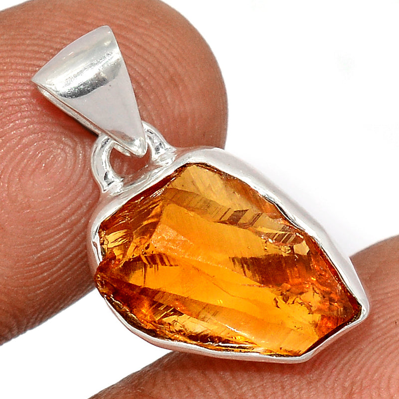 1" Citrine Rough Pendants - CTRP963