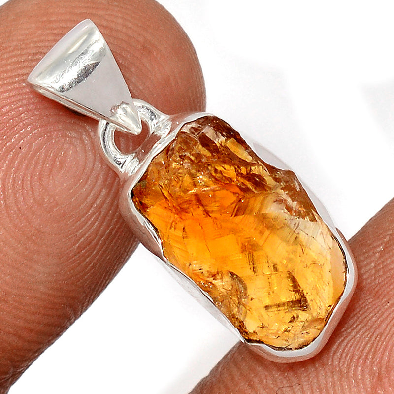 1" Citrine Rough Pendants - CTRP964