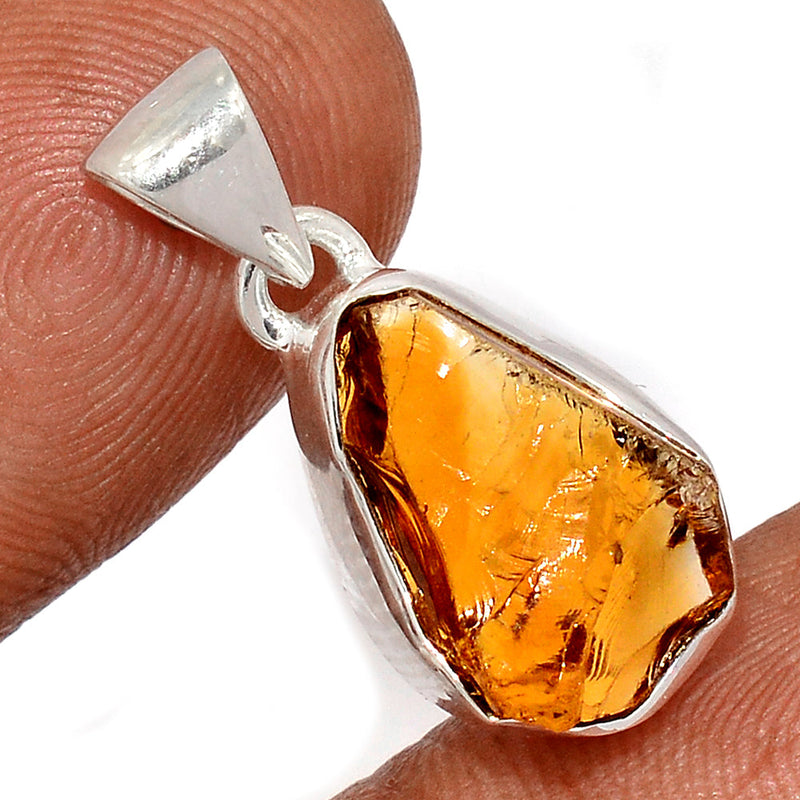 1" Citrine Rough Pendants - CTRP992