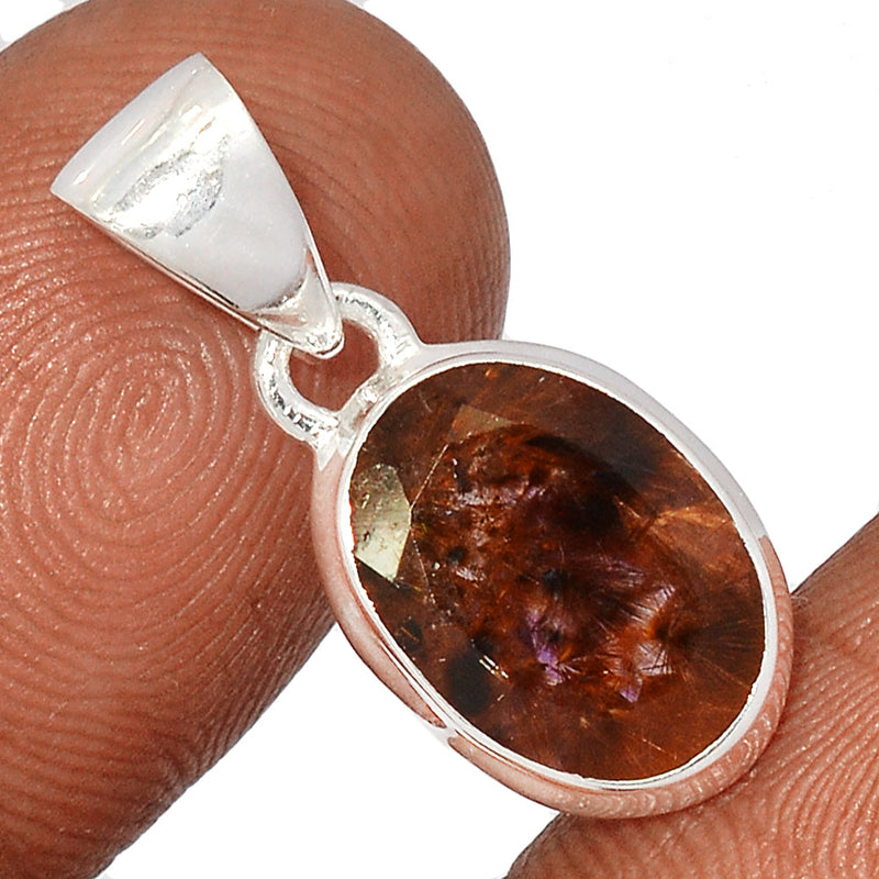 1" Cacoxenite Faceted Pendants - CXFP550