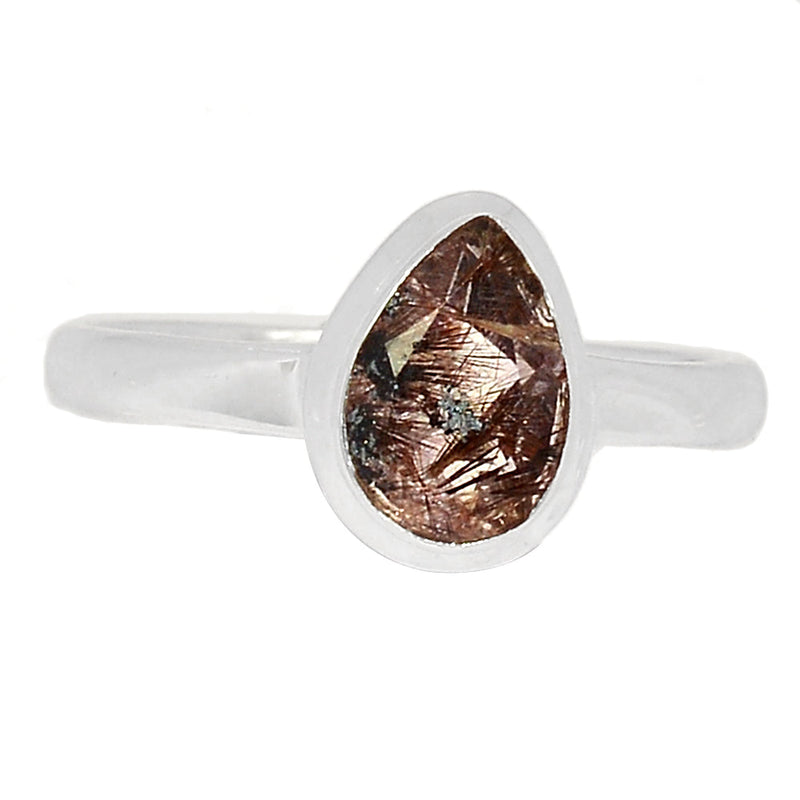 Cacoxenite Faceted Ring - CXFR520