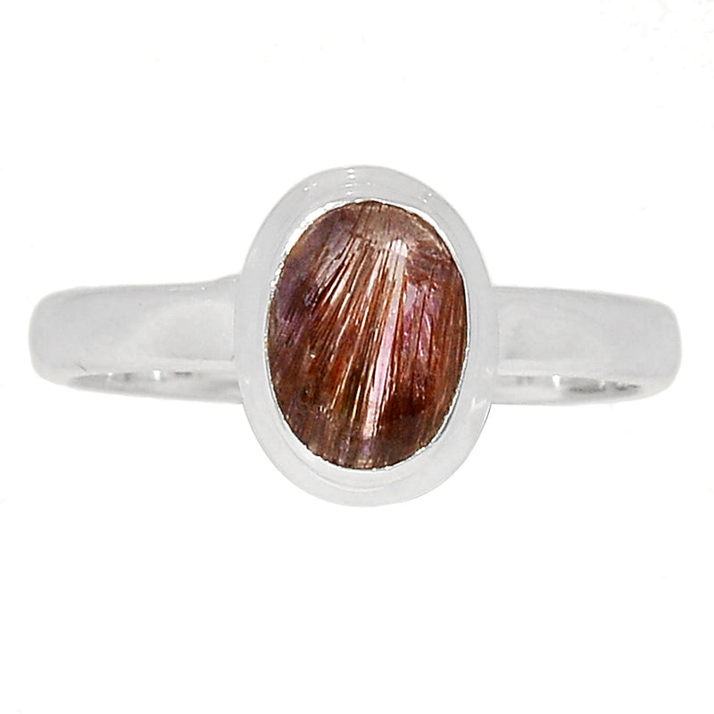 Cacoxenite Faceted Ring - CXFR526
