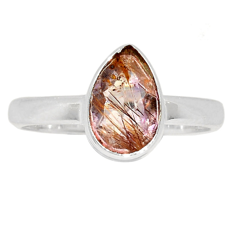 Cacoxenite Faceted Ring - CXFR532