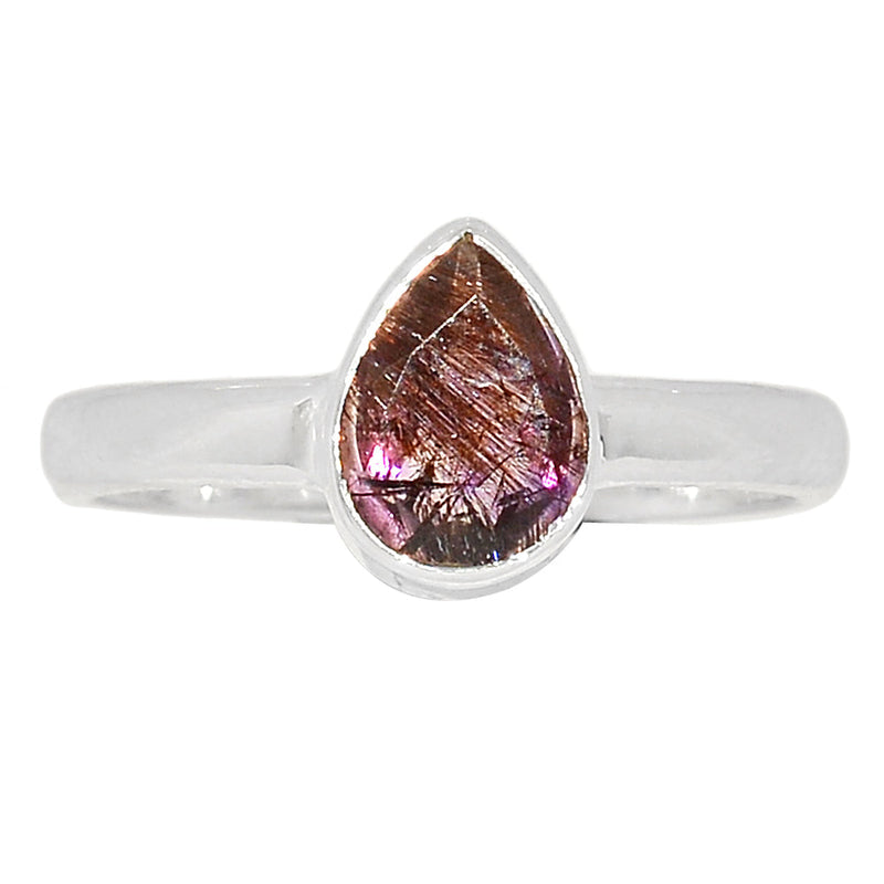 Cacoxenite Faceted Ring - CXFR535
