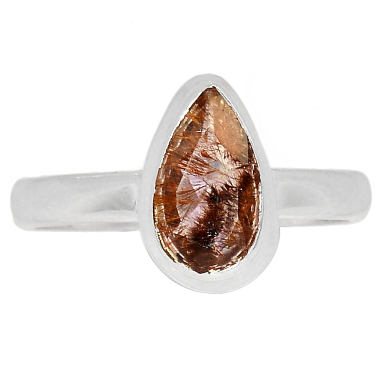 Cacoxenite Faceted Ring - CXFR537