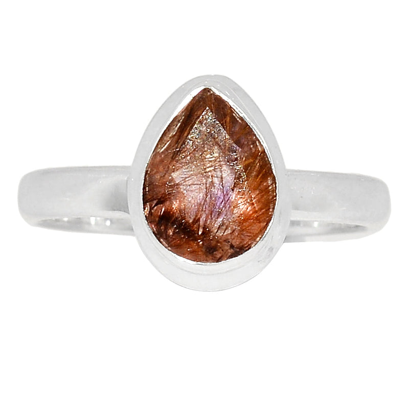 Cacoxenite Faceted Ring - CXFR538