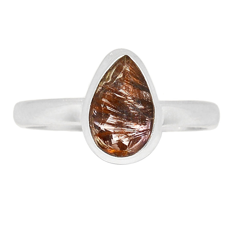 Cacoxenite Faceted Ring - CXFR539