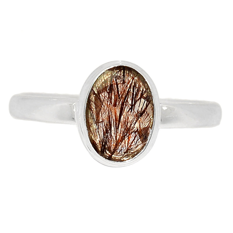 Cacoxenite Faceted Ring - CXFR540