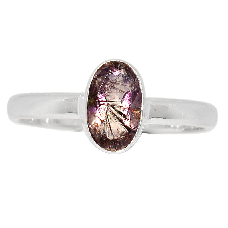 Cacoxenite Faceted Ring - CXFR542