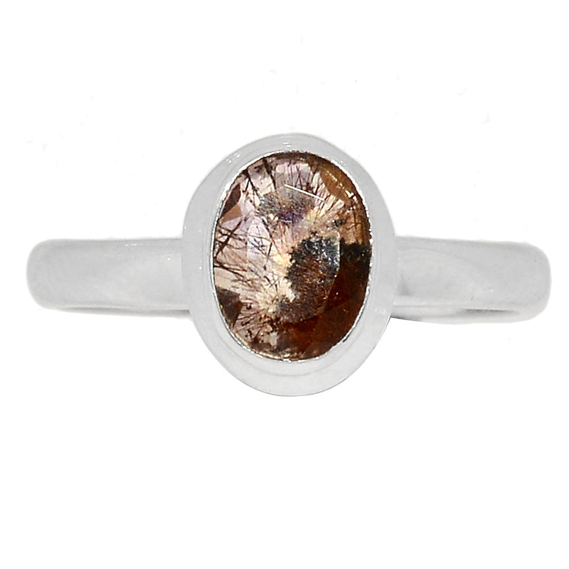 Cacoxenite Faceted Ring - CXFR548