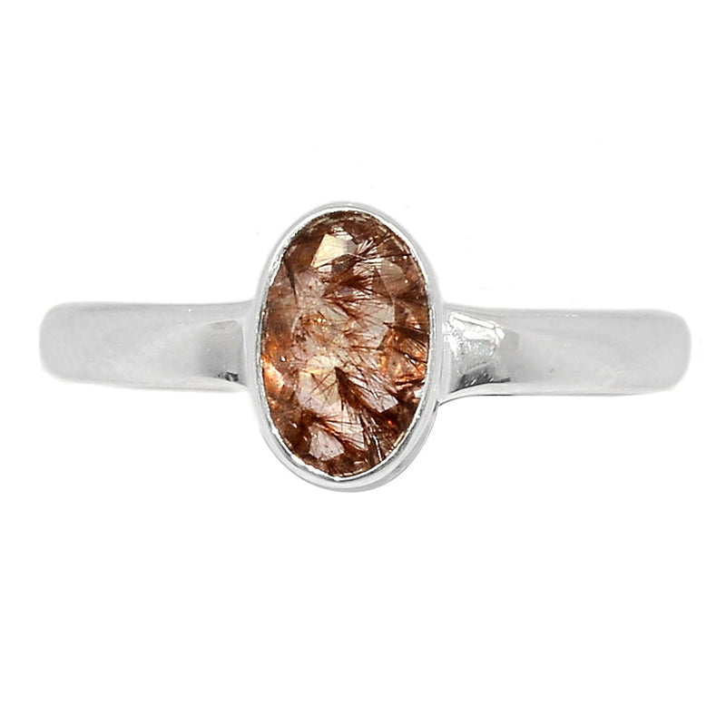 Cacoxenite Faceted Ring - CXFR552