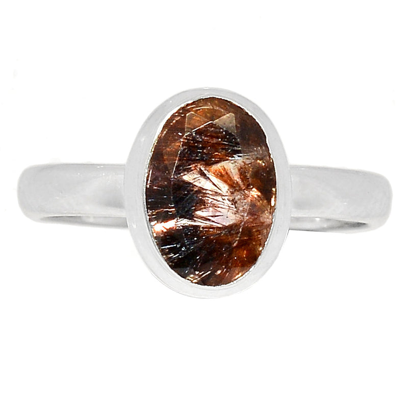 Cacoxenite Faceted Ring - CXFR553