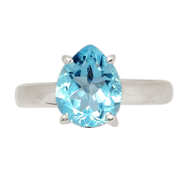 Treated Blue Topaz Ring - DBTR3