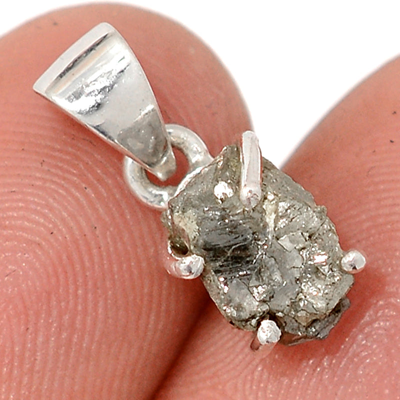 0.7" Claw - Diamond Rough Pendants - DDRP244