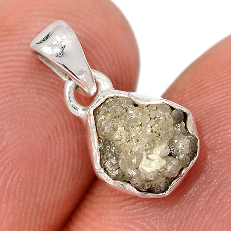 0.6" Diamond Rough Pendants - DDRP305