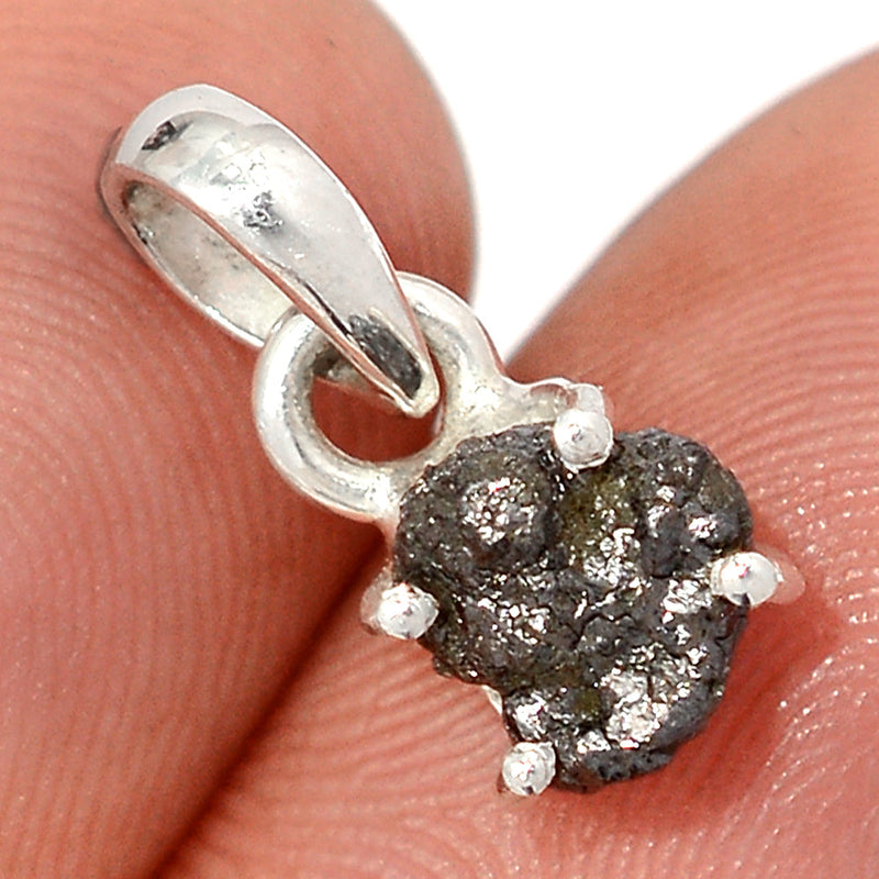 0.6" Claw - Diamond Rough Pendants - DDRP313