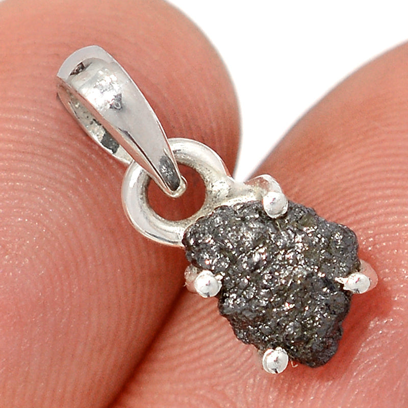 0.7" Claw - Diamond Rough Pendants - DDRP316