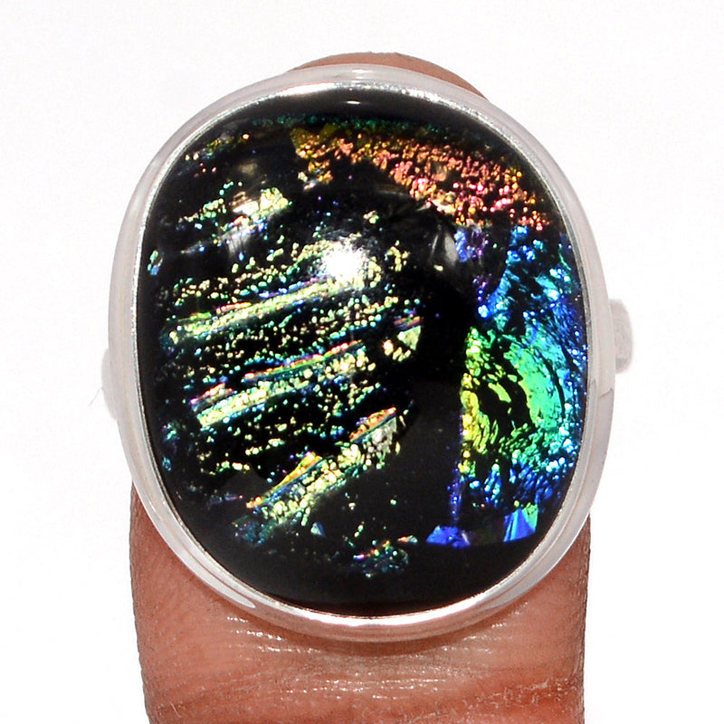 Dichroic Glass Ring - DICR791