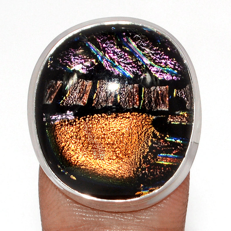 Dichroic Glass Ring - DICR795