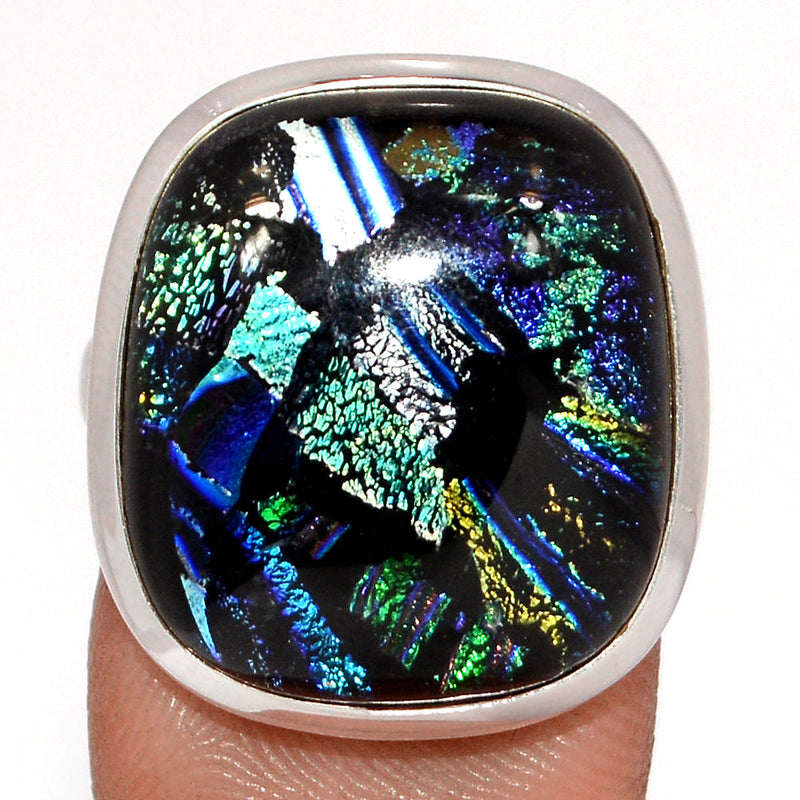 Dichroic Glass Ring - DICR810