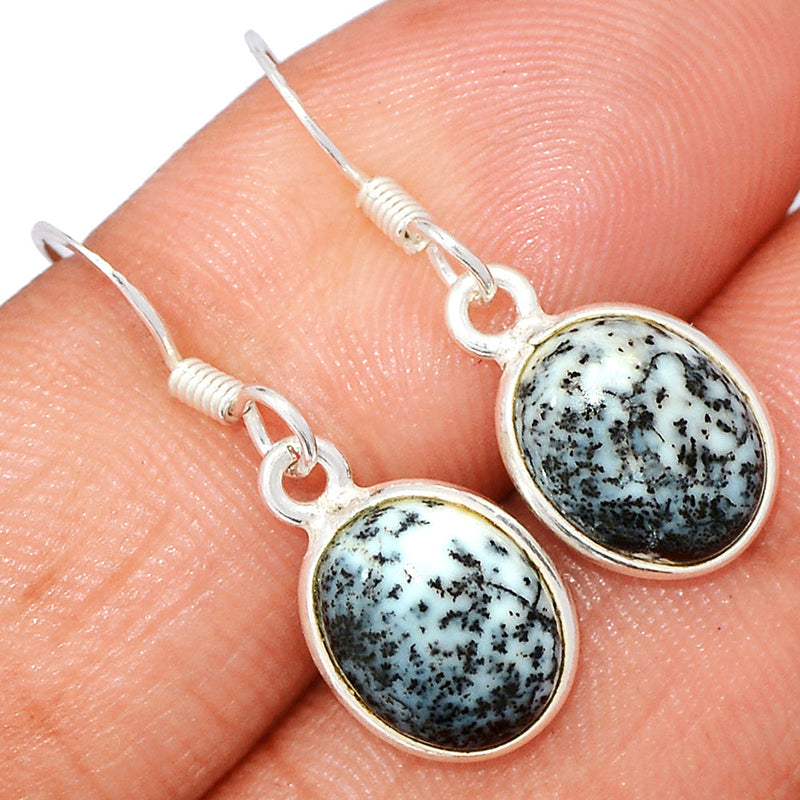 1.1" Dendrite Opal Earrings - DROE1934
