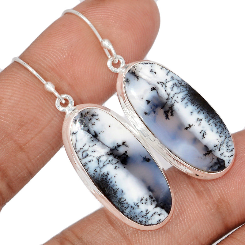 1.8" Dendrite Opal Earrings - DROE1992