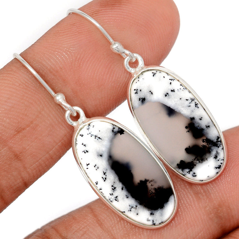 1.6" Dendrite Opal Earrings - DROE2018