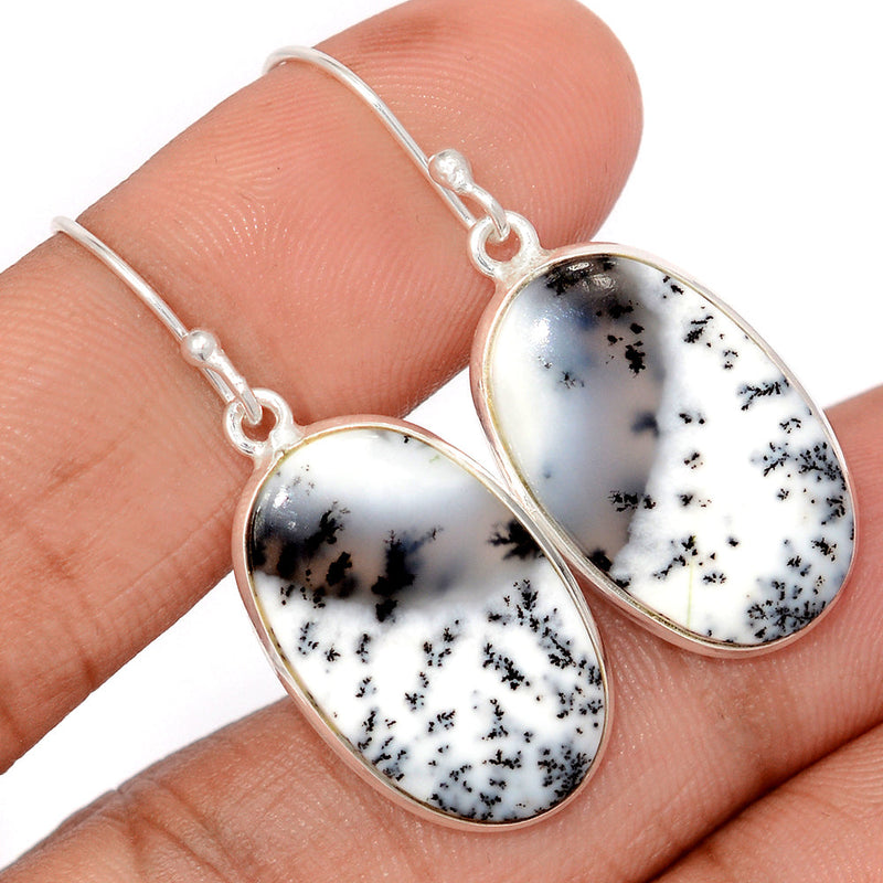 1.6" Dendrite Opal Earrings - DROE2026