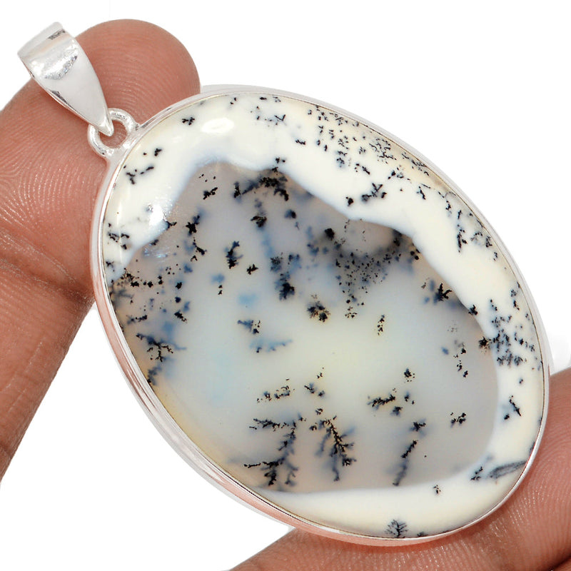 2.5" Extra Large - Dendrite Opal Pendants - DROP3134