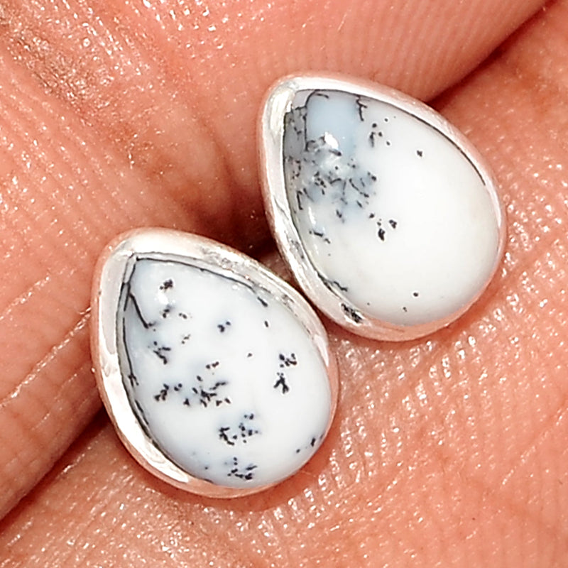 Dendrite Opal Studs - DROS136