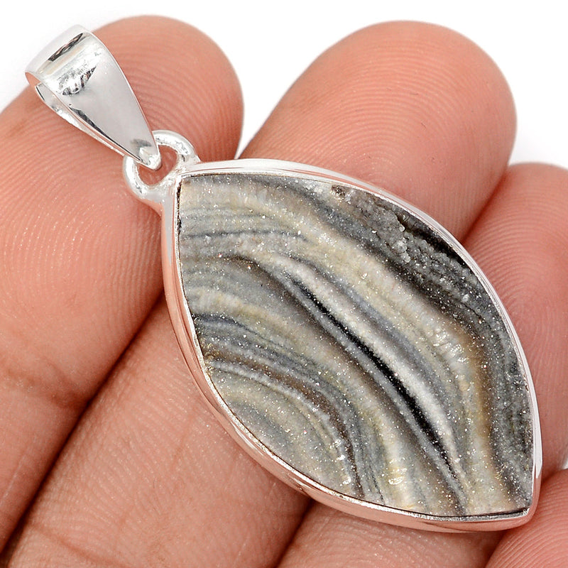 1.8" Desert Druzy Pendants - DRTP258