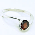 6*6 MM Round - Smokey Quartz Ring - R5159SQ