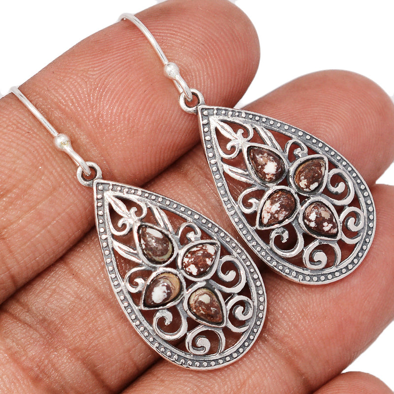 1.7" Southwest - Wild Horse Earrings - DSNE208