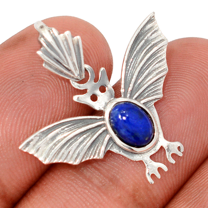 1" Bat - Lapis Pendants - DSNP2149