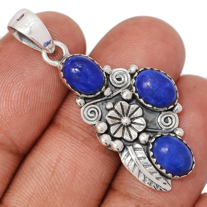 1.7" Southwest - Lapis Pendants - DSNP2250