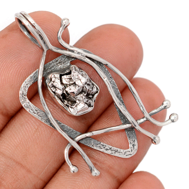 1.8" Designer - Meteorite Campo Del Cielo Pendants - DSNP2407